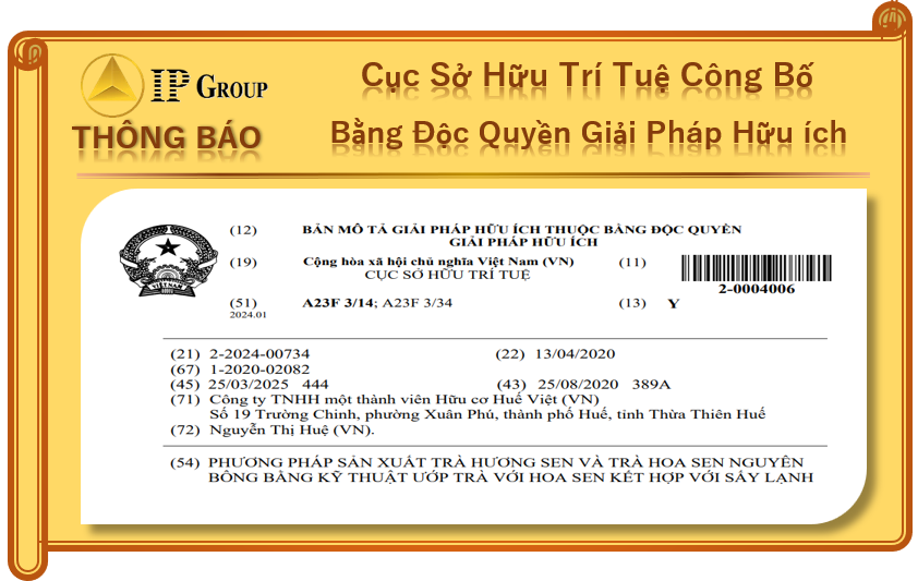 Tinh hoa sen Việt trong từng tách trà!