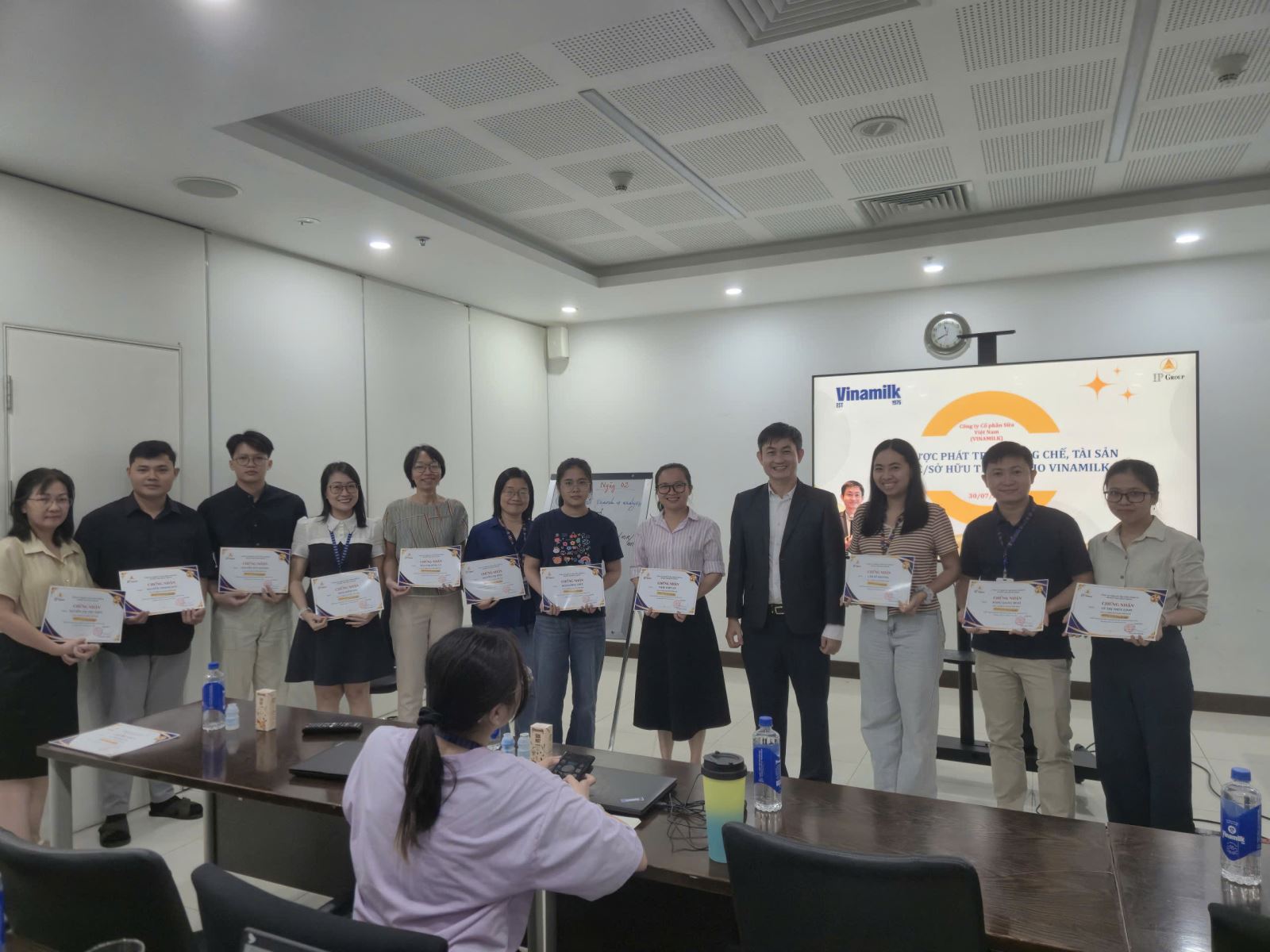 IP Group đồng hành cùng Vinamilk đào tạo chiến lược phát triển sáng chế và khai thác tài sản trí tuệ