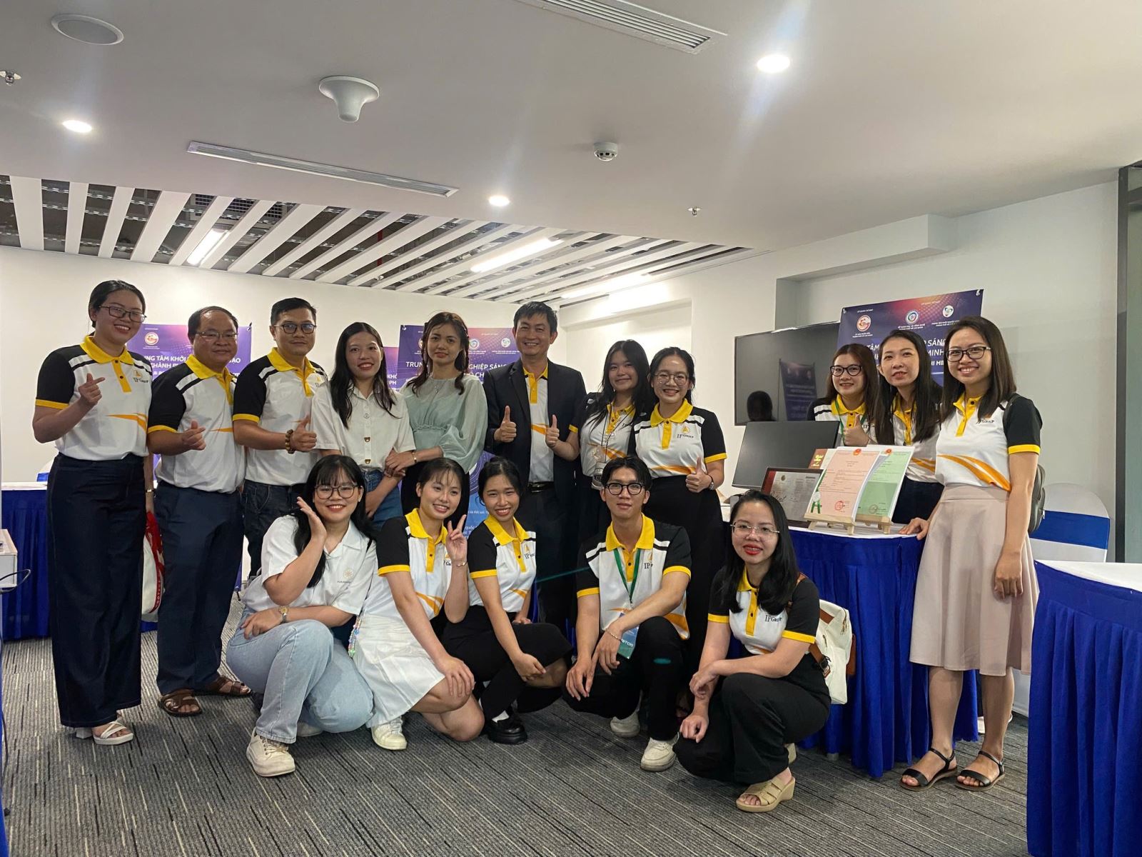 IP GROUP tham gia triển lãm tại Lễ ra mắt Trung tâm Khởi nghiệp Sáng tạo TP.HCM